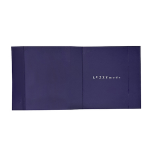 Sang Trọng Màu Đen Tùy Chỉnh Từ Hộp Quà Tặng Dập Nổi Cuốn Sách Hình Vỏ Sò Thiết Kế Tái Chế Vật Liệu Cho Quần Áo Nước Hoa Mỹ Phẩm - Product Image 5