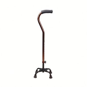 Tongkat berjalan multifungsi, tongkat perlengkapan rehabilitasi dapat disesuaikan empat kaki - Product Image 6