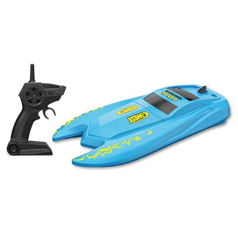2.4ghz 1:47 Scale Remote Control Ship 20 Min Playing Time Outdoor Rc Boat Toy For Lake And Swimming Pool