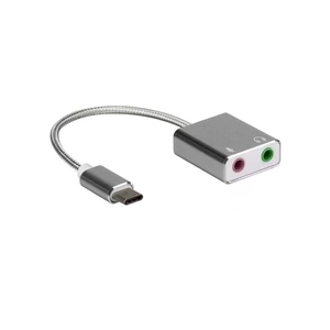 Aux Jack <strong>Headphone</strong> Audio Adapter Sound Card for Mobile Phones Computer Desktop Pc Tablet <strong>With</strong> Extension Cable - Product Image 5