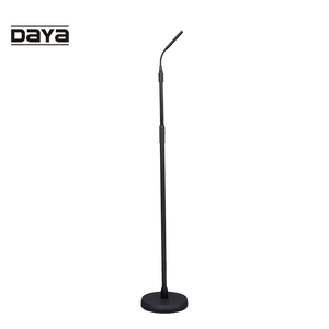 Kim loại chuyên nghiệp Ribbon Lavalier <span class=keywords><strong>Microphone</strong></span> đơn đôi cổ ngỗng có dây cho các cuộc họp bài phát biểu sân khấu Studio - Product Image 4