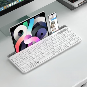 K912T FD Personalización Teclado inalámbrico multidispositivo para Windows macOS PadOS Android Chrome OS BT5.0 Compacto Compatible con PC