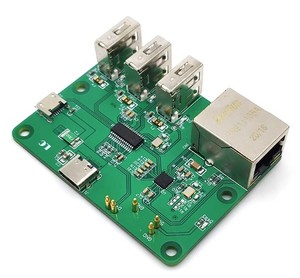 For <strong>Raspberry</strong> <strong>Pi</strong> Zero Network HUB Expansion Board USB to <strong>Ethernet</strong> HUB Hub USB2.0 10/100Mbps <strong>Ethernet</strong> Port Self-recovery Fuse Pro - Product Image 4