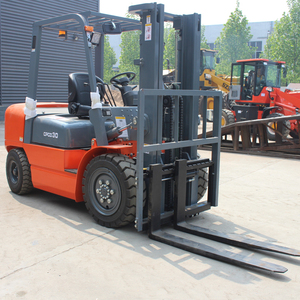 Precio preferencial Simplicidad Operador Carretilla elevadora diésel Carga y descarga flexibles para fábricas industriales - Product Image 4