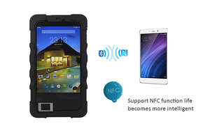 HFSecurity FP07 Android 11 Fingerprint Tablet PC Biometric Fingerprint Scanner Free SDK 4G NFC Card Reader Mobile Time Clock - Product Image 5