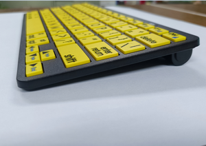 <strong>Big</strong> Letter <strong>Keyboard</strong> with 78 <strong>Keys</strong> Blue Tooth Wireless <strong>Keyboard</strong> for <strong>Computer</strong> Tablet Notebook - Product Image 2