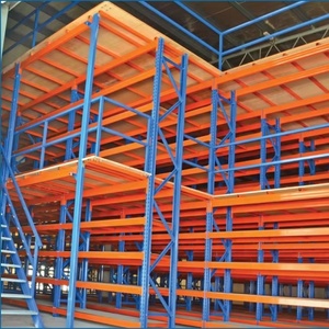 Sistema de plataforma de acero multinivel DJ con función de protección contra la corrosión, almacenamiento de almacén, rejillas de acero, plataforma de pasarela - Product Image 6