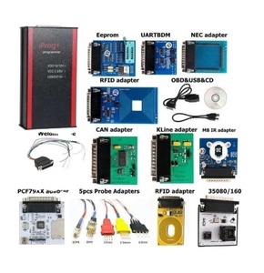 V86 Iprog Key Programmer unterstützt IMMO mit 11 Adapter
