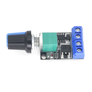 PWM DC regolatore di velocità del motore 5V-16V12V interruttore di controllo della velocità 10A funzione LED Dimming modulo di controllo della velocità - Product Image 2