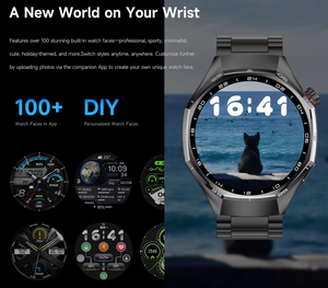 2025 Smartwatch đồng hồ 6 Max với 1.5-inch IPS hiển thị hệ điều hành <span class=keywords><strong>Android</strong></span> trả lời cuộc gọi multisport theo dõi cho Unisex - Product Image 6