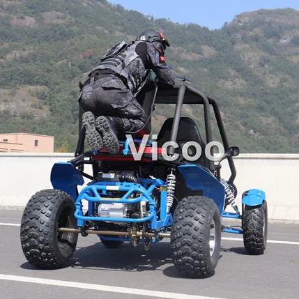 200cc cvt fora da estrada crianças 2 assento dune buggy go dim