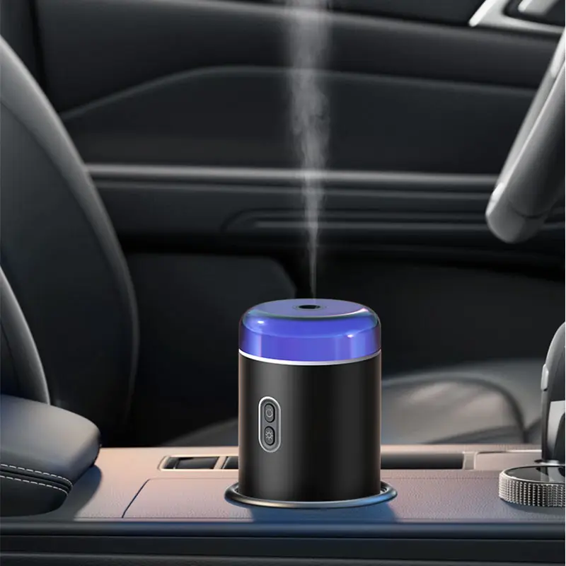 2023 Nieuwe Product Mini Usb Geparfumeerde Diffusers Luchtbevochtigers Draagbare Koele Nevel Led Licht Aromatherapie Etherische Olie Auto Diffusers