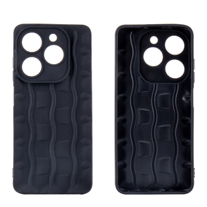 Popüler mobil Smartphone iPhone kılıfları 11 12 13 14 15 pro max farklı renkler dalga tasarımları ile yumuşak kapak - Product Image 4