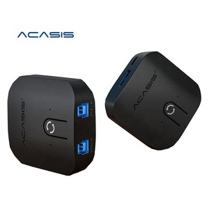 ACASIS通用串行总线高清KVM开关4k超高清捕捉盒和通用串行总线KVM分离器，用于共享显示器打印机键盘鼠标 - Product Image 1