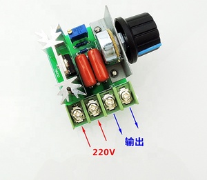 2000W 50-220V AC 25A SCR regolatore di velocità del motore modulo regolabile regolatore di tensione PWM modulo interruttore del motore di temperatura - Product Image 4