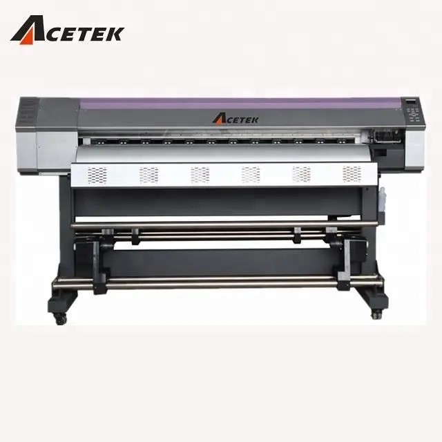 Acetek AC-1800 1.8M 6ft 1440Dpi Eco Solvent Media Dgi Flex Printer
