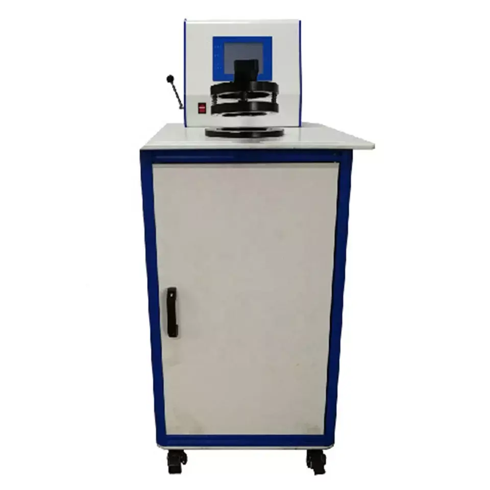 Testador automático de permeabilidade do ar do tecido para o medidor têxtil do papel do filtro, equipamentos de laboratório