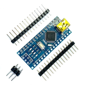 Nano V3.0 mini USB con placa de desarrollo ATMEGA168P Módulo de microcontrolador CH340 para Arduino - Product Image 2