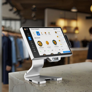 15.6 Inch Fastfoodrestaurant Tablet Pos Systeem Nfc Self-Service Betaalterminal Touchscreen Kiosk Pos Standcamera 'S - Product Image 1