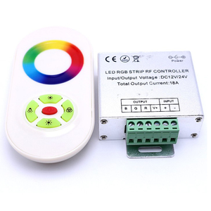 3 * 6A DC12V/24V 5Keys RGB RF Led RGB Touch Remote Controller - Product Image 2