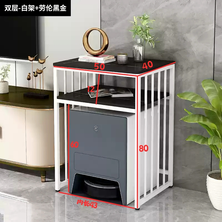 white frame + lauren black slate