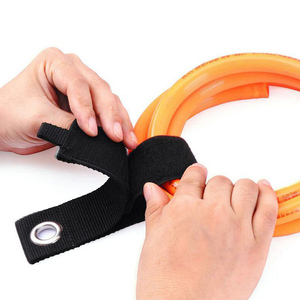 Gancho ajustable personalizado de alta calidad de fábrica y correa de bucle Sujetador ajustable resistente Gancho de nailon y brida de cable de bucle - Product Image 2