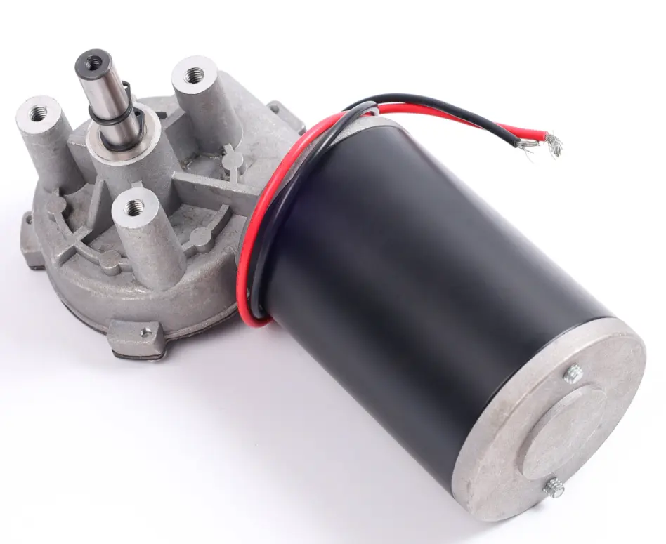 12V 24 V Holle As Wormwiel Wormwiel Motor Voor Elektrische Hoogte Verstelbare Bureau Motor Mini Borstel Tafel lift Motor