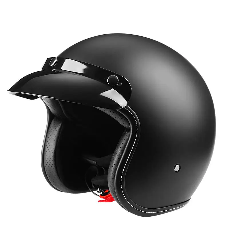 2024 Nieuwe Product Hot Selling Retro Motorfiets Full Face Helm Abs Anti Drop Bescherming Helm Crash Helm