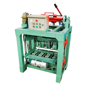 Electric concrete <strong>building</strong> material <strong>machine</strong> production <strong>line</strong> Concrete interlock brick <strong>machine</strong> Semiautomatic <strong>block</strong> making <strong>machine</strong> - Product Image 1