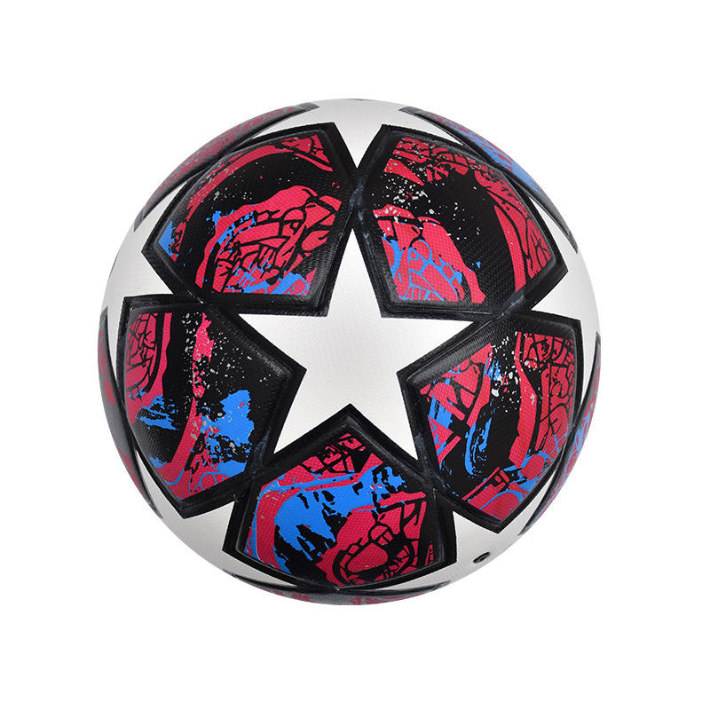 No5 white purple champions league peel football 22367