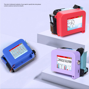 Portable Mini Inkjet Printer Using Fast Dry Ink Cartridge for Date,Bar <strong>Code</strong>,QR <strong>Code</strong>, Batch Number Printing - Product Image 4