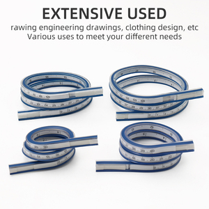 Jp linh hoạt uốn đo lường cai trị nghệ thuật vẽ tranh cai trị đo lường công cụ linh hoạt đường cong Cai Trị - Product Image 4