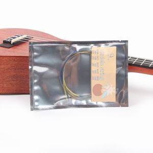 Cuerda de ukelele colorida OEM con cuerdas de ukelele de nylon empaquetadas a granel de alta calidad - Product Image 2