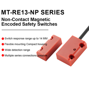 MOTEE Berührungs loser Sicherheits tür schalter MT-RE13 Magnetische Codierung Tür Magnetischer <span class=keywords><strong>Sensor</strong></span> Industrielle Tür Magnetische Induktion