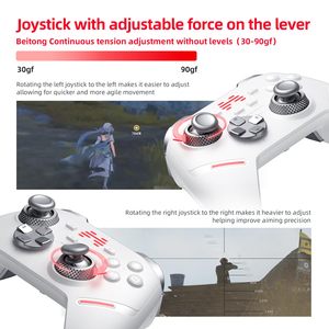 Toptan BEITONG KP40 kablosuz denetleyici TMR joystick ve salon tetikler denetleyici PC NS mobil TV anahtarı için - Product Image 4