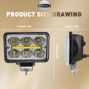 Lkt-ไฟเตือนรถบรรทุก LED 9-30V ไฟ LED ความปลอดภัยสำหรับรถยก - Product Image 3