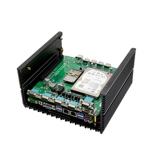 Dual Core X86 <strong>Embedded</strong> Computer Barebone <strong>System</strong> Mini Fanless Industrial Pc