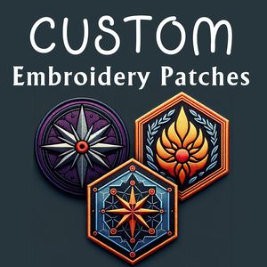 Miếng vá sắt tùy chỉnh với logo thêu cho ba lô Cá nhân hóa Câu lạc bộ nhóm công ty bằng vòng móc - Product Image 6