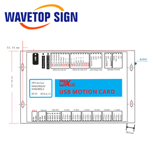WaveTopSign Mach3 USB плата 3 4 6 оси USB плата управления движением 2000 кГц поддержка Windows7 10 для станка с ЧПУ - Product Image 2