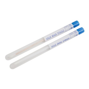 Hızlı teşhis testi için tıbbi tek kullanımlık steril naylon Oral burun örnekleme örnek boğaz burun taşıma çubuğu - Product Image 5