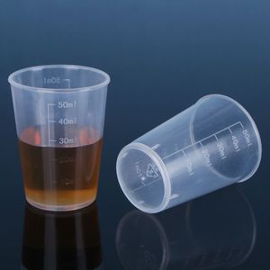 卸売10ml 15ml 20ml 30ml 50ml 100ml透明プラスチック測定カップ実験用スケールカップ - Product Image 4