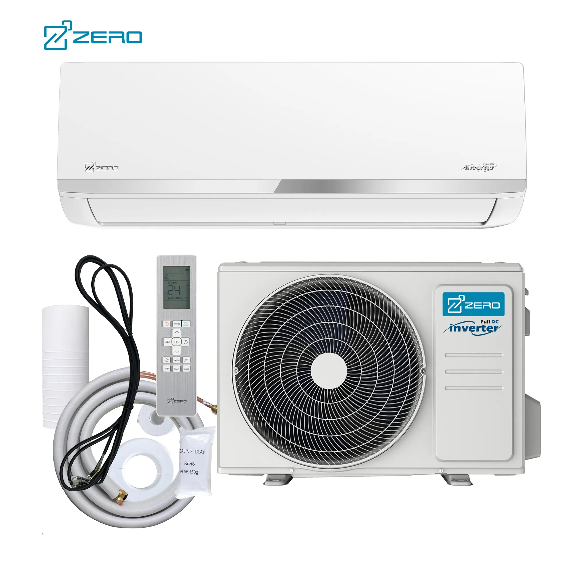 ZERO Z-pro 21 SEER mini split aires acondicionados pequeño 9000btu 12000btu 18000btu split Unit aire acondicionado