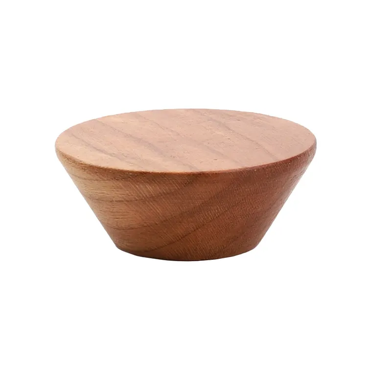 Poignée de meuble en bois vintage de chine à vis, bouton carré, idéale pour placard de cuisine, livraison gratuite
