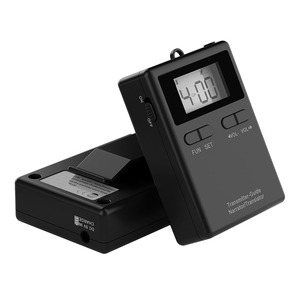 UHF 863-865MHz Anti-Interferenz-Reiseleiter system für mehrsprachige Simultan übersetzung Meeting Whisper Guide System - Product Image 4
