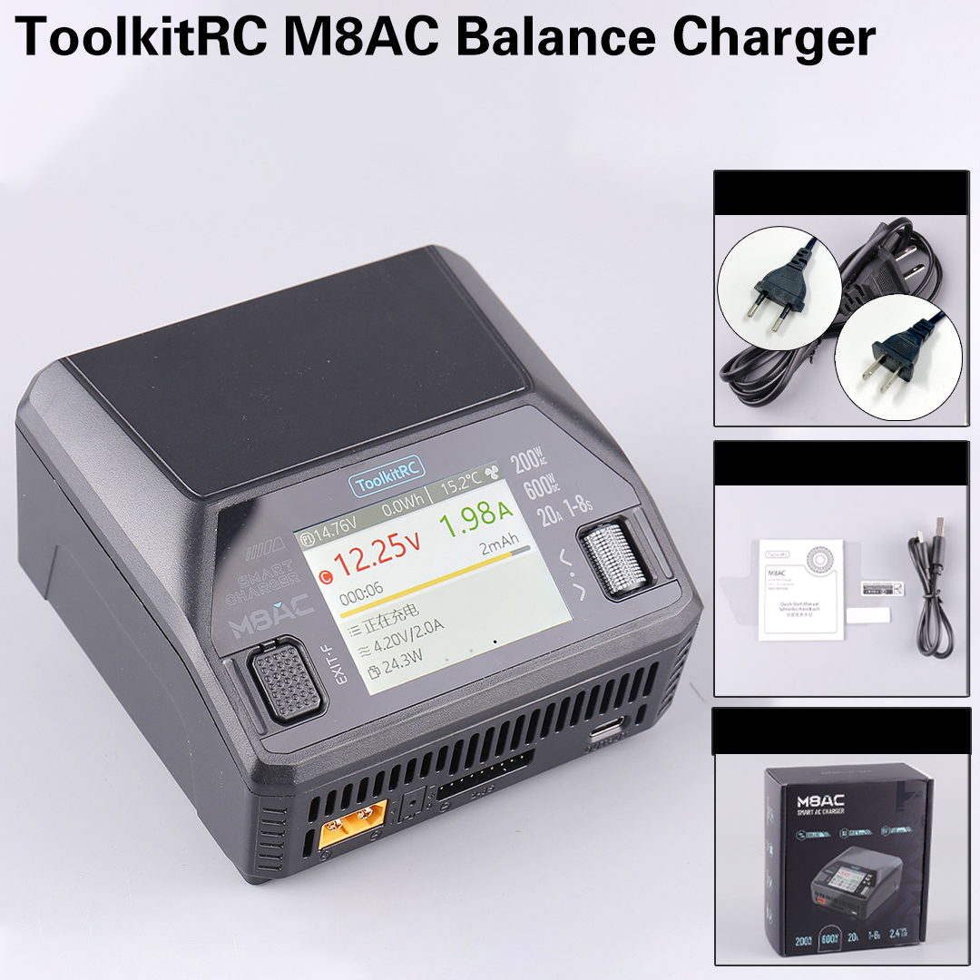 Cargador ToolkitRC M8AC
