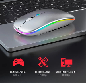 Silky TouchワイヤレスBluetooth接続充電マウスコンピュータ用ラップトップデスクトップノートブック - Product Image 3