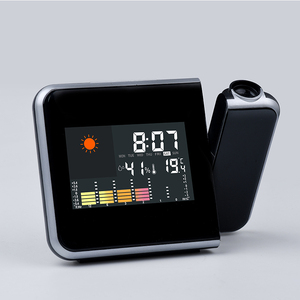 Bàn Điện Tử Thông Minh Để Bàn Đèn Led Laser Dự Báo Thời Tiết Đồng Hồ Chiếu Kỹ Thuật Số Đồng Hồ Báo Thức - Product Image 6