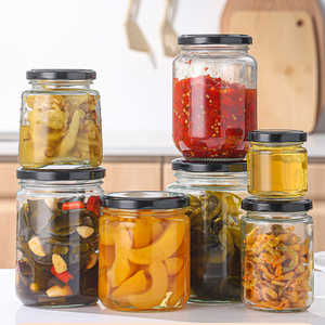 Bán Buôn Trực Tiếp Từ Nhà Sản Xuất Soda-Lime Lọ Thủy Tinh Với Nhựa Mũ Cho Dưa Chua Ớt Nấm Thịt Bò Nước Sốt - Product Image 2