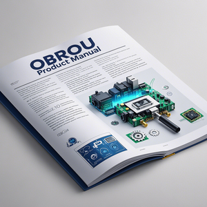 OBROU可定制纸质印刷传单小册子促销目录手册产品手册杂志说明