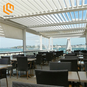 Yağmur sensörü ile Gazebo 3x2 biyoiklim motorlu Pergola otomatik çatı Louvre - Product Image 5